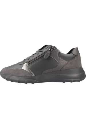 Geox Femme, Chaussures, Gris, Taille: 40 EU Alleniee Baskets