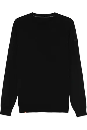 RRD Homme, Pulls, Noir, Taille: M Pull Noir Style Épuré Coupe Confortable