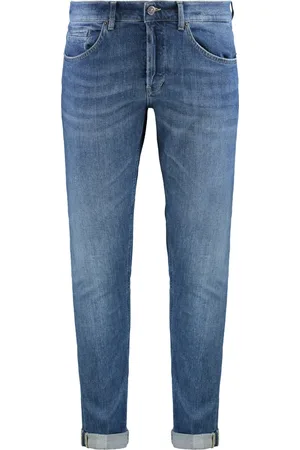 Dondup Homme, Jeans, Bleu, Taille: W30 Jean Skinny avec Détails Métalliques