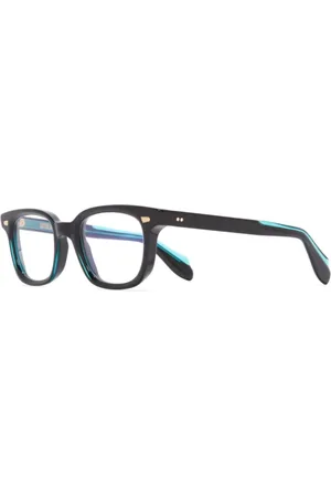 Cutler and Gross Unisex, Accessoires, Noir, Taille: ONE Size Teal Noir Lunettes Élégantes