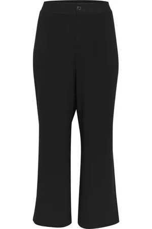 Kaffe Femme, Pantalons, Noir, Taille: 44 FR Pantalon large noir