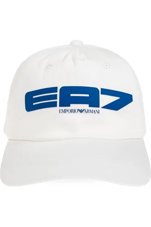 EA7 Unisex, Accessoires, Blanc, Taille: M Casquette de baseball