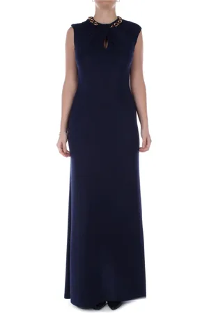 Ralph Lauren Femme, Robes, Bleu, Taille: 36 FR Robe Maxi Sans Manches