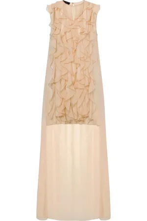 Alberta Ferretti Femme, Tops, , Taille: 42 FR Chemisier Sans Manches en Soie
