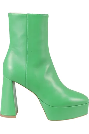 Bettina Vermillon Femme, Chaussures, Vert, Taille: 38 EU Heeled Bottes