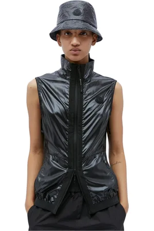 Moncler Femme, Vestes, Noir, Taille: 40 FR Bob à Patch Logo