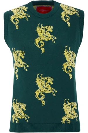 La DoubleJ Femme, Pulls, Vert, Taille: 40 FR Gryphos Gilet