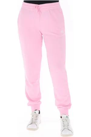 adidas Femme, Pantalons, Rose, Taille: 42 FR Pantalon Imprimé Rose avec Lacets