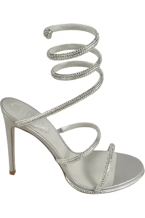 RENE CAOVILLA Femme, Chaussures, Gris, Taille: 37 EU Chaussures Plates Élégantes