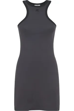 Courrèges Femme, Robes, Gris, Taille: 38 FR Robes Élégantes