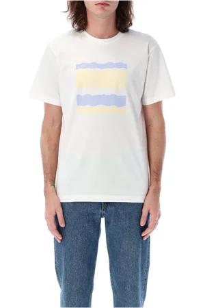 A.P.C. Homme, Tops, Blanc, Taille: L Malone T-Shirt