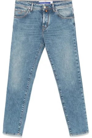 Jacob Cohen Homme, Jeans, Bleu, Taille: W34 Cerulean Button Fly Jeans