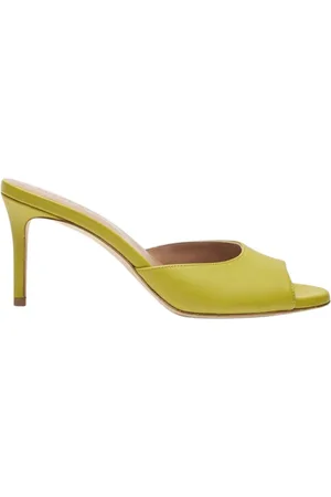 Scarosso Femme, Chaussures, Vert, Taille: 42 EU Élégantes mules à enfiler vert citron