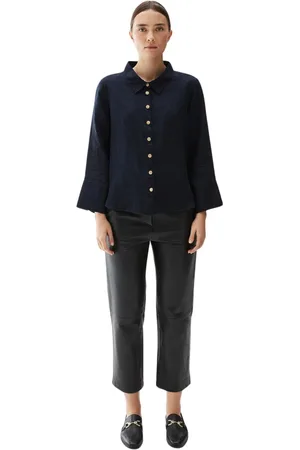BUSNEL Femme, Blouses et Chemises, Bleu, Taille: 42 FR Chemise Romy