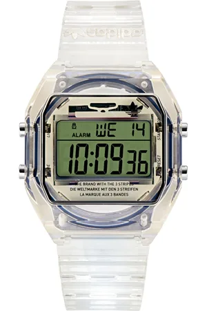 adidas Unisex, Accessoires, Multicolore, Taille: ONE Size Montre Digitale à Deux Cristaux