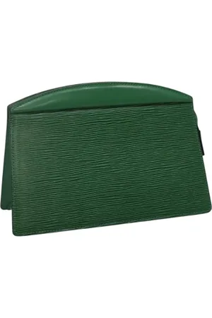 LOUIS VUITTON Femme, Pre-owned, Vert, Taille: ONE Size Pre-owned Cuir trousses-de-toilette