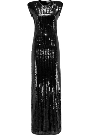 MVP Wardrobe Femme, Robes, Noir, Taille: 38 FR LE Petit Ermitage Robe Longue