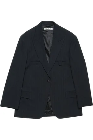 Acne Studios Femme, Vestes, Bleu, Taille: 38 FR Costume Élégant