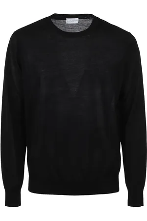 BALLANTYNE Homme, Pulls, Noir, Taille: M Round Neck Pullover