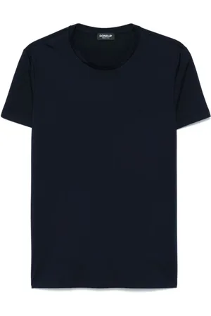 Dondup Homme, Tops, Bleu, Taille: L T-Shirt Bleu à Manches Courtes