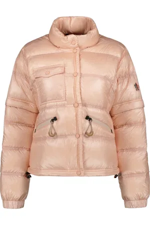 Moncler Femme, Vestes, Rose, Taille: 40 FR Mauduit Bomber Down Jacket