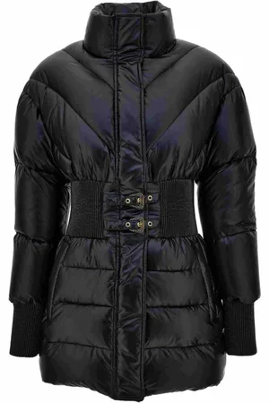 VERSACE Femme, Vestes, Noir, Taille: 32 FR Manteaux