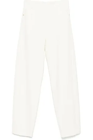 GENNY Femme, Pantalons, Blanc, Taille: 36 FR Pantalon Léger Techno Cady