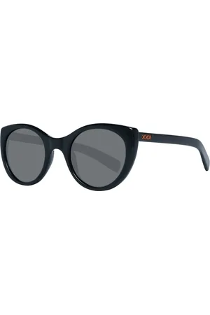 Ermenegildo Zegna Homme, Accessoires, Noir, Taille: ONE Size Lunettes de Soleil Unisexes Noires