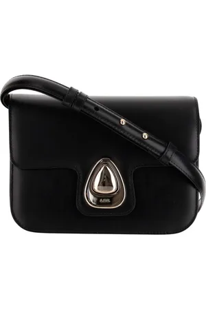 A.P.C. Unisex, Sacs, Noir, Taille: ONE Size Sac Bandoulière en Cuir