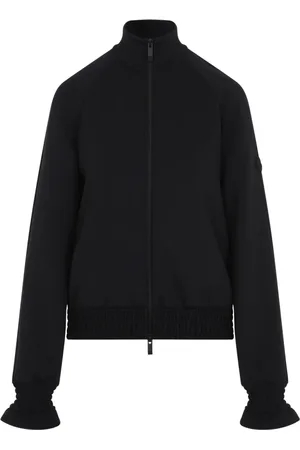 Moncler Femme, Vestes, Noir, Taille: 38 FR Gilet Zippé