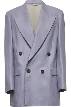 Brunello Cucinelli Femme, Vestes, Violet, Taille: 38 FR Vestes Violettes pour Femmes
