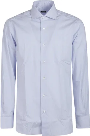 BARBA Homme, Chemises, Bleu, Taille: XL Chemise élégante à manches longues