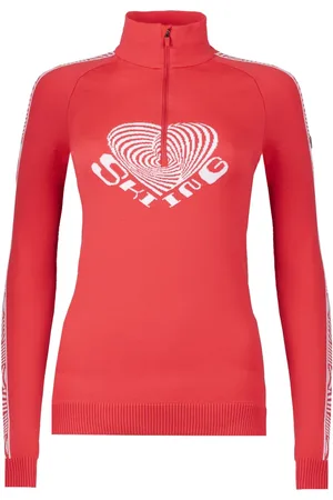 newland Femme, Pulls, Rouge, Taille: 42 FR Fiordaliso Rouge Blanc Style Floral