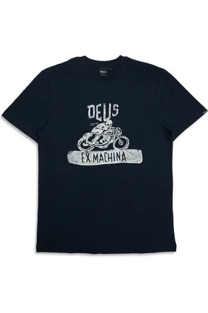 Deus Ex Machina Homme, Tops, Bleu, Taille: M Vintage Turps Tee