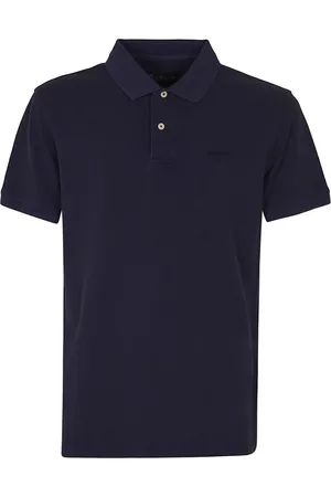 Barbour Homme, Tops, Bleu, Taille: XL Polo Vintage