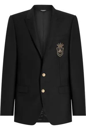 Dolce & Gabbana Homme, Vestes, Noir, Taille: M Vestes Noires pour Hommes