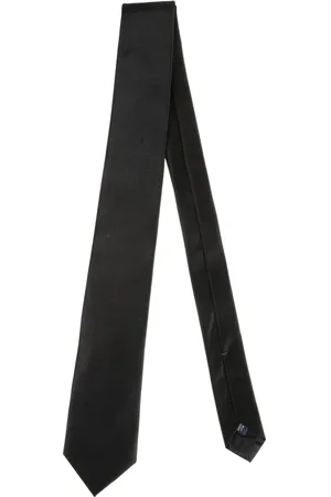 Errico Formicola Homme, Accessoires, Noir, Taille: ONE Size Cravate en Soie