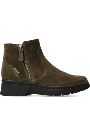 Mephisto Femme, Chaussures, Vert, Taille: 40 1/2 EU Bottine verte pour femme
