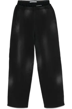 Alexander Wang Femme, Pantalons, Noir, Taille: 40 FR Pantalon Noir Élégant