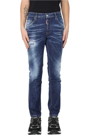 Dsquared2 Homme, Jeans, Bleu, Taille: XL Pantalon Jean Skater