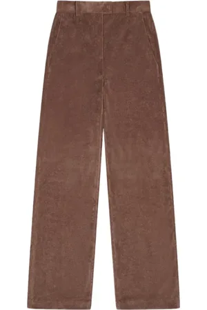 Circolo Femme, Pantalons, Brun, Taille: 40 FR Pantalon Droit