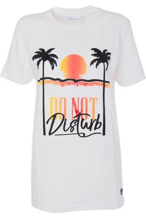 Chiara Ferragni Femme, Tops, Blanc, Taille: 36 FR Palmbeach T-Shirt