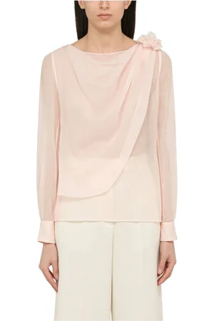 Chloé Femme, Blouses et Chemises, Rose, Taille: 36 FR Hauts Élégants pour Femmes