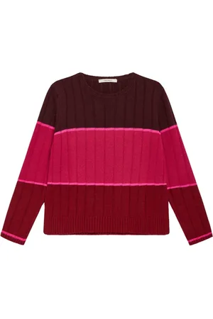Maliparmi Femme, Pulls, Multicolore, Taille: 38 FR Pull Tricot Col Rond