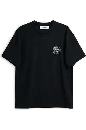 Soulland Unisex, Tops, Noir, Taille: S/M Soleil T-shirt