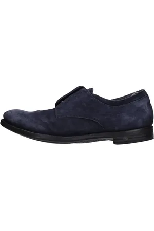 Officine creative Homme, Chaussures, Bleu, Taille: 40 EU Chaussures plates Bleues