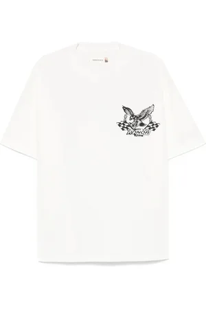 HONOR THE GIFT Homme, Tops, Blanc, Taille: 2XL T-shirt Blanc avec Logo Imprimé