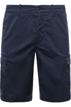 ELEVENTY Homme, Shorts, Bleu, Taille: W38 Cargo Bermuda Shorts