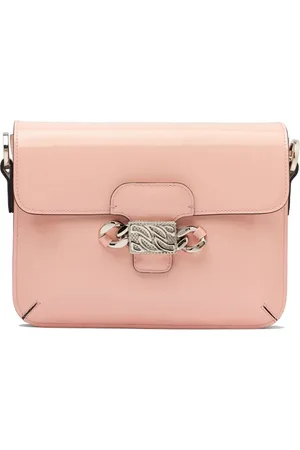 Casadei Femme, Sacs, Rose, Taille: ONE Size Sac Minou en cuir verni coloré