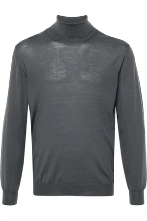 FEDELI Homme, Pulls, Gris, Taille: M Pull Derby Gris